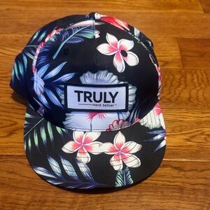 TRULY Tropical Floral Snapback Hat